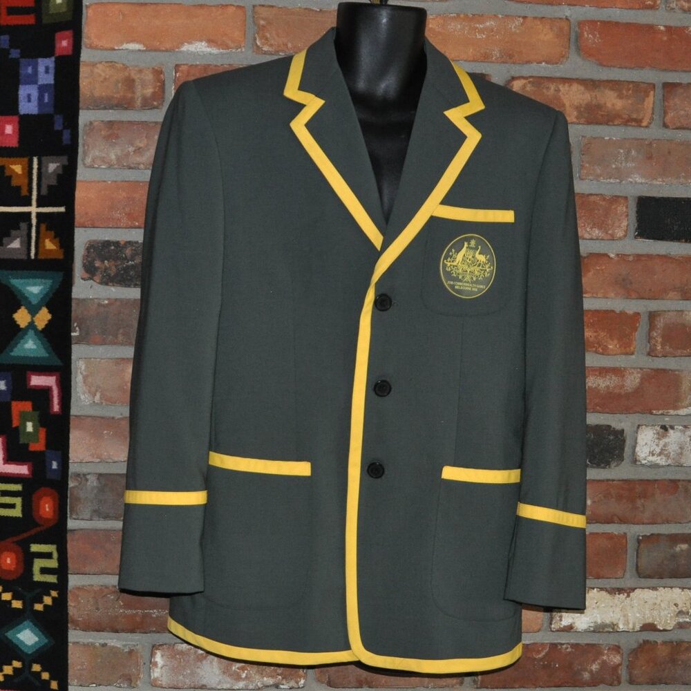 Australia XVIII Commonwealth Games Melbourne 2006 Team Wool Blazer Jacket 40